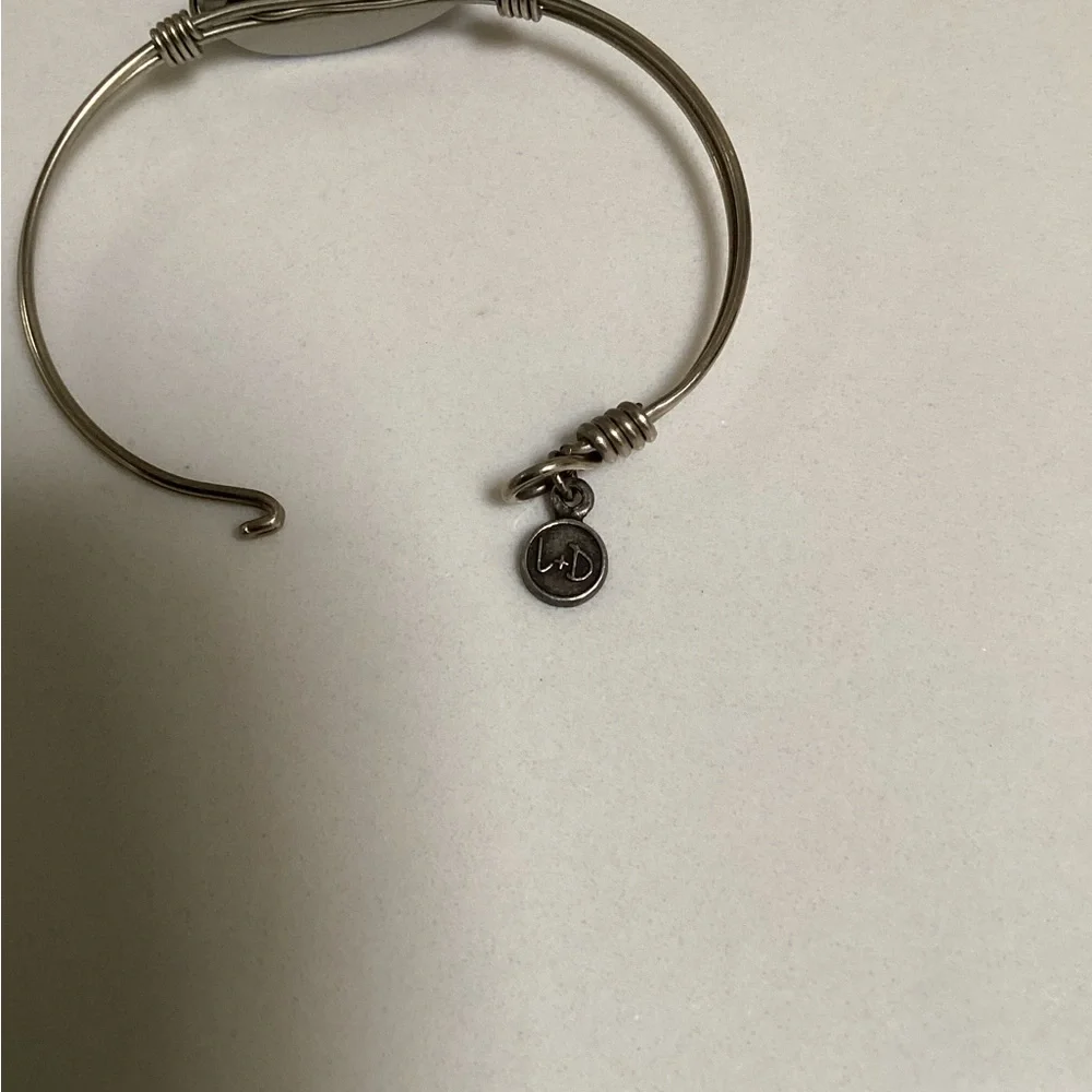 Luca & Danni royal blue bauble bangle - Picture 3 of 7